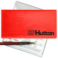 3D Red/White Lenticular Checkbook Cover (Stock)